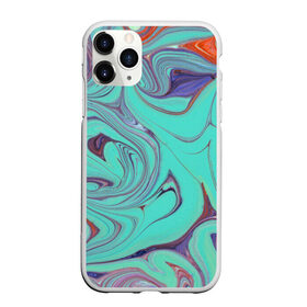 Чехол для iPhone 11 Pro Max матовый с принтом Olimpius в Санкт-Петербурге, Силикон |  | abstraction | colorful | mixing | paint | stains | абстракция | краска | разводы | разноцветный | смешивание