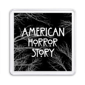 Магнит 55*55 с принтом American Horror Story. в Санкт-Петербурге, Пластик | Размер: 65*65 мм; Размер печати: 55*55 мм | american horror story | netflix | американ хоррор стори | американская история ужасов | драма | загадочные события | кино | мини сериал | нетфликс | очень странные дела | сериалы | триллер | ужасы | фантастика