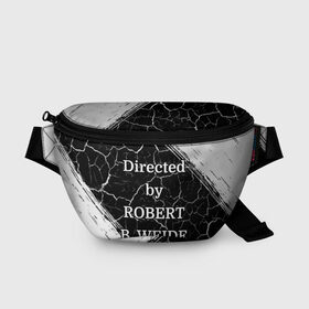 Поясная сумка 3D с принтом Directed by ROBERT B. WEIDE в Санкт-Петербурге, 100% полиэстер | плотная ткань, ремень с регулируемой длиной, внутри несколько карманов для мелочей, основное отделение и карман с обратной стороны сумки застегиваются на молнию | directed | directed by | mem | meme | memes | robert | weide | бай | вейд | вейде | директ | директед | заставка | интернет | кино | мем | мемы | прикол | приколы | режиссер | роберт | титры | фильмы | юмор