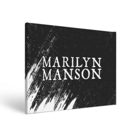 Холст прямоугольный с принтом MARILYN MANSON / М. МЭНСОН в Санкт-Петербурге, 100% ПВХ |  | logo | manson | marilyn | music | rock | группа | лого | логотип | логотипы | менсон | мерилин | мерлин | музыка | мэнсон | мэрилин | рок | символ