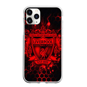 Чехол для iPhone 11 Pro Max матовый с принтом LIVERPOOL FC в Санкт-Петербурге, Силикон |  | liverpool | liverpool fc | ynwa | you never walk alone | ливерпуль | спорт | футбол | футбольный клуб