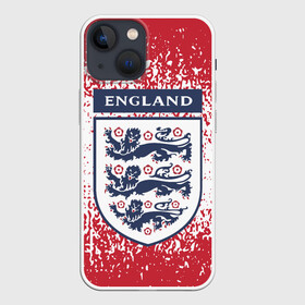 Чехол для iPhone 13 mini с принтом СБОРНАЯ АНГЛИИ. в Санкт-Петербурге,  |  | england national football team | fc | football | football club | sport | лондон | сборная англии по футболу | спорт | уефа | униформа | уэмбли | фирменные цвета | фифа 1905 год | фк | футбол | футбольный клуб