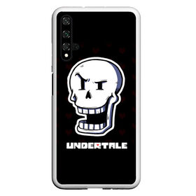 Чехол для Honor 20 с принтом UNDERTALE в Санкт-Петербурге, Силикон | Область печати: задняя сторона чехла, без боковых панелей | Тематика изображения на принте: sans | undertale | андертале | андертейл | игра | подземная история | подземная сказка | санс | ундертале