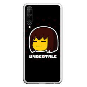 Чехол для Honor P30 с принтом UNDERTALE в Санкт-Петербурге, Силикон | Область печати: задняя сторона чехла, без боковых панелей | Тематика изображения на принте: sans | undertale | андертале | андертейл | игра | подземная история | подземная сказка | санс | ундертале