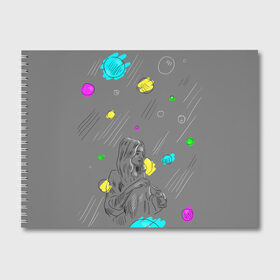 Альбом для рисования с принтом мыльные пузыри в Санкт-Петербурге, 100% бумага
 | матовая бумага, плотность 200 мг. | Тематика изображения на принте: bubles | planets | spase | космос | минимализм | мыльные пузыри | планеты | рисунок