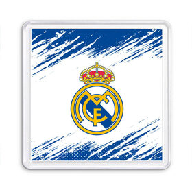 Магнит 55*55 с принтом REAL MADRID / РЕАЛ МАДРИД в Санкт-Петербурге, Пластик | Размер: 65*65 мм; Размер печати: 55*55 мм | football | logo | madrid | real | realmadrid | sport | клуб | лого | логотип | логотипы | мадрид | реал | реалмадрид | символ | символы | спорт | форма | футбол | футбольная