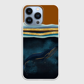 Чехол для iPhone 13 Pro с принтом Кит в Санкт-Петербурге,  |  | земля | кашалот | луна | медузы | море | морские | океан
