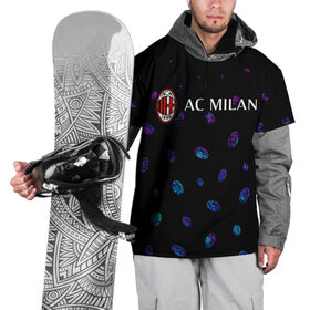 Накидка на куртку 3D с принтом AC MILAN / МИЛАН в Санкт-Петербурге, 100% полиэстер |  | Тематика изображения на принте: ac | ac milan | acm | football | logo | milan | sport | клуб | лого | логотип | логотипы | милан | символ | символы | спорт | форма | футбол | футбольная | футбольный