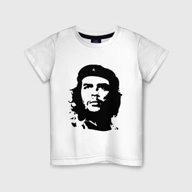 Детская футболка хлопок с принтом Че Гевара в Санкт-Петербурге, 100% хлопок | круглый вырез горловины, полуприлегающий силуэт, длина до линии бедер | борьба | вождь | звезда | революция | че гевара