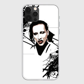 Чехол для iPhone 12 Pro Max с принтом Marilyn Manson в Санкт-Петербурге, Силикон |  | marilyn manson | nothing records | известность | музыка | рок группа