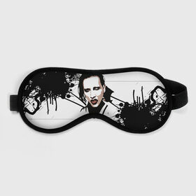 Маска для сна 3D с принтом Marilyn Manson в Санкт-Петербурге, внешний слой — 100% полиэфир, внутренний слой — 100% хлопок, между ними — поролон |  | marilyn manson | nothing records | известность | музыка | рок группа