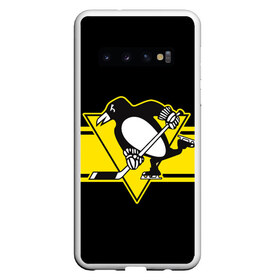 Чехол для Samsung Galaxy S10 с принтом Pittsburgh Penguins Cl в Санкт-Петербурге, Силикон | Область печати: задняя сторона чехла, без боковых панелей | hockey | nhl | penguins | pittsburg | pittsburgh | pittsburgh penguins | usa | нхл | пингвинз | питтсбург | питтсбург пингвинз | спорт | сша | хоккей | шайба