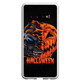 Чехол для Samsung Galaxy S10 с принтом Halloween foreva в Санкт-Петербурге, Силикон | Область печати: задняя сторона чехла, без боковых панелей | 