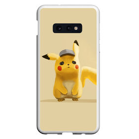 Чехол для Samsung S10E с принтом Pikachu Pika Pika в Санкт-Петербурге, Силикон | Область печати: задняя сторона чехла, без боковых панелей | 