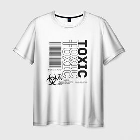 Мужская футболка 3D с принтом Toxic World в Санкт-Петербурге, 100% полиэфир | прямой крой, круглый вырез горловины, длина до линии бедер | 2020 | aesthetic | japan | tokyo | toxic | токио | токсик | эстетика | япония