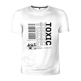 Мужская футболка 3D спортивная с принтом Toxic World в Санкт-Петербурге, 100% полиэстер с улучшенными характеристиками | приталенный силуэт, круглая горловина, широкие плечи, сужается к линии бедра | Тематика изображения на принте: 2020 | aesthetic | japan | tokyo | toxic | токио | токсик | эстетика | япония