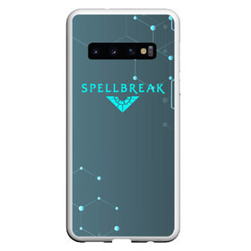 Чехол для Samsung Galaxy S10 с принтом Spellbreak Hex в Санкт-Петербурге, Силикон | Область печати: задняя сторона чехла, без боковых панелей | battle royal | fantasy | game | game spellbreak | hex | logo spellbreak | rpg | spellbreak | боевая магия | боевой маг | игра | игра spellbreak | королевская битва | логотип | логотип spellbreak | магические перчатки | персонажи spellbreak | р