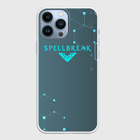 Чехол для iPhone 13 Pro Max с принтом Spellbreak Hex в Санкт-Петербурге,  |  | Тематика изображения на принте: battle royal | fantasy | game | game spellbreak | hex | logo spellbreak | rpg | spellbreak | боевая магия | боевой маг | игра | игра spellbreak | королевская битва | логотип | логотип spellbreak | магические перчатки | персонажи spellbreak | р