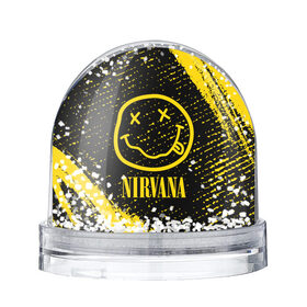 Снежный шар с принтом NIRVANA / НИРВАНА в Санкт-Петербурге, Пластик | Изображение внутри шара печатается на глянцевой фотобумаге с двух сторон | band | cobain | face | kurt | logo | music | nirvana | rock | rocknroll | группа | кобейн | курт | лого | логотип | музыка | музыкальная | нирвана | рожица | рок | рокнролл | символ