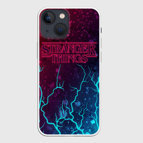 Чехол для iPhone 13 mini с принтом ОЧЕНЬ СТРАННЫЕ ДЕЛА   STRANGER в Санкт-Петербурге,  |  | netflix | series | strange | stranger | things | бобби | браун | вулфард | дела | демогорген | дина | лого | логотип | логотипы | милли | нетфликс | одиннадцать | очень | сериал | сериалы | символ | символы | странные | финн