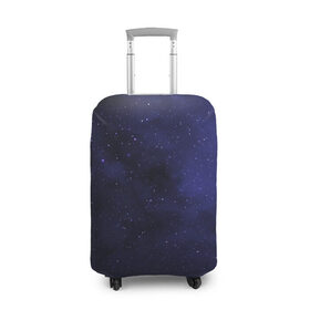 Чехол для чемодана 3D с принтом Космос в Санкт-Петербурге, 86% полиэфир, 14% спандекс | двустороннее нанесение принта, прорези для ручек и колес | звезды | космос | минимализм | небо | рисунок