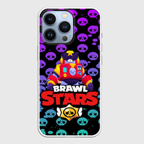 Чехол для iPhone 13 Pro с принтом brawl stars вольт в Санкт-Петербурге,  |  | 8 bit | bibi | brawl stars | colt | crow | el brown | leon | leon shark | max | mecha | mecha crow | mr.p | sally leon | shark | virus 8 bit | берли | биби | бравл старс | ворон | кольт | леон | макс | шелли