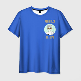 Мужская футболка 3D с принтом ДУА ЛИПА в Санкт-Петербурге, 100% полиэфир | прямой крой, круглый вырез горловины, длина до линии бедер | dua lipa | model | music | девушка | дуа липа | модель | музыка