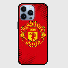 Чехол для iPhone 13 Pro с принтом MANCHESTER UNITED в Санкт-Петербурге,  |  | club | footbal | logo | manchester | united | знак | клуб | лого | логотип | логотипы | манчестер | символ | символы | форма | футбол | футбольная | футбольный | юнайтед