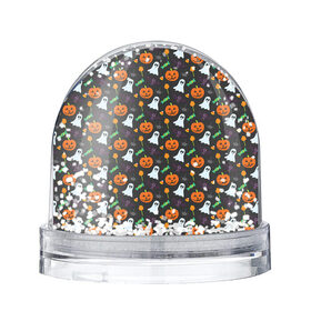 Снежный шар с принтом Праздничный хэллоуин в Санкт-Петербурге, Пластик | Изображение внутри шара печатается на глянцевой фотобумаге с двух сторон | арт | белое | джек | зеленый | конфеты | оранжевые | привидение | рисунок | светильник джека | свеча | сладкое | тёмное | тыква | тыквы | фиолетовое | фонарь джека | хэллоуин