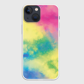 Чехол для iPhone 13 mini с принтом Tie Dye в Санкт-Петербурге,  |  | dye | multicolor | tie | trend | акварель | брызги | градиент | дай | колор | краски | красочная | мульти | потёки | пятна | радуга | радужная | тай | тайдай | текстура | тренд | хиппи