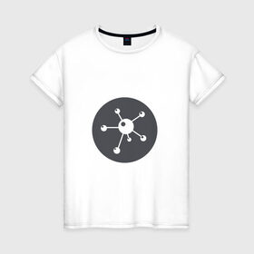 Женская футболка хлопок с принтом The virus 19-00 в Санкт-Петербурге, 100% хлопок | прямой крой, круглый вырез горловины, длина до линии бедер, слегка спущенное плечо | covid 19 | doctor | вакцина | коронавирус | сидим дома