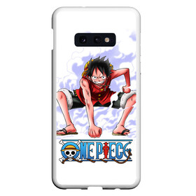 Чехол для Samsung S10E с принтом One Piece в Санкт-Петербурге, Силикон | Область печати: задняя сторона чехла, без боковых панелей | lucy | luffy monkey | mugiwara | one piece | straw hat | большой куш | ван пис | луффи | одним куском