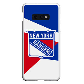 Чехол для Samsung S10E с принтом Нью-Йорк Рейнджерс в Санкт-Петербурге, Силикон | Область печати: задняя сторона чехла, без боковых панелей | hockey | new york | new york rangers | nhl | rangers | usa | нхл | нью йорк | нью йорк рейнджерс | рейнджерс | спорт | сша | хоккей | шайба