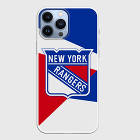 Чехол для iPhone 13 Pro Max с принтом Нью Йорк Рейнджерс в Санкт-Петербурге,  |  | hockey | new york | new york rangers | nhl | rangers | usa | нхл | нью йорк | нью йорк рейнджерс | рейнджерс | спорт | сша | хоккей | шайба