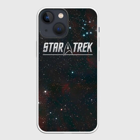 Чехол для iPhone 13 mini с принтом STARTREK IRON LOGO (Z) в Санкт-Петербурге,  |  | lower decks | star trek | star trek lower decks | startrek | джек рэнсом | звездный путь | лейтенант шаз | телесериал | шаз | энсин беккет | энсин брэд | энсин тэнди