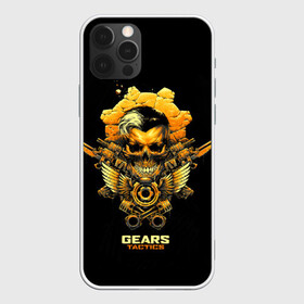 Чехол для iPhone 12 Pro с принтом Gears Tactics в Санкт-Петербурге, силикон | область печати: задняя сторона чехла, без боковых панелей | action | game gears tactics | gears tactics | gears tactics xbox | xbox | битва gears tactics | воин | гирс тактикс | игра | игра gears tactics | иксбокс | логотип | механизмы тактики | оружие | персонажи gears tactics | солдат | сражение | ч