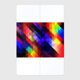 Магнитный плакат 2Х3 с принтом Горен в Санкт-Петербурге, Полимерный материал с магнитным слоем | 6 деталей размером 9*9 см | Тематика изображения на принте: abstraction | colorful | cubes | obliquely | stripes | texture | абстракция | кубы | наискось | полосы | разноцветный | текстура