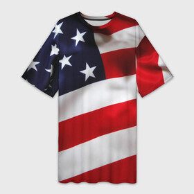 Платье-футболка 3D с принтом США | USA в Санкт-Петербурге,  |  | states | united | usa | америка | америки | герб | северная | соединенные | сша | флаг | штаты | южная