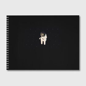 Альбом для рисования с принтом Космический ленивец в Санкт-Петербурге, 100% бумага
 | матовая бумага, плотность 200 мг. | животные | звезды | космос | ленивец | музыка | одиночество | умиротворение