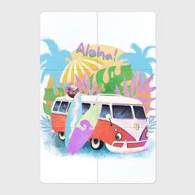 Магнитный плакат 2Х3 с принтом летнее настроение в Санкт-Петербурге, Полимерный материал с магнитным слоем | 6 деталей размером 9*9 см | активный отдых | жара | лето | море | океан | пляж | путешествие | серфинг | солнце | тропики | фургон