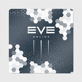 Магнит виниловый Квадрат с принтом EVE ONLINE / ИВ ОНЛАЙН в Санкт-Петербурге, полимерный материал с магнитным слоем | размер 9*9 см, закругленные углы | echo | echoes | eve | game | games | logo | online | space | ев онлайн | ев эхо | еве | ив онлайн | ив эхо | игра | игры | космос | лого | логотип | логотипы | онлайн | символ | символы | эхо | эхос
