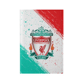 Обложка для паспорта матовая кожа с принтом LIVERPOOL / Ливерпуль в Санкт-Петербурге, натуральная матовая кожа | размер 19,3 х 13,7 см; прозрачные пластиковые крепления | club | footbal | liverpool | logo | знак | клуб | ливерпуль | логотип | логотипы | символ | символы | форма | футбол | футбольная | футбольный