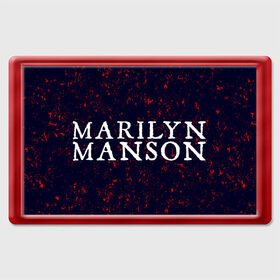 Магнит 45*70 с принтом MARILYN MANSON / М. МЭНСОН в Санкт-Петербурге, Пластик | Размер: 78*52 мм; Размер печати: 70*45 | logo | manson | marilyn | music | rock | группа | лого | логотип | логотипы | менсон | мерилин | мерлин | музыка | мэнсон | мэрилин | рок | символ