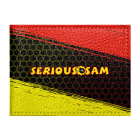 Обложка для студенческого билета с принтом SERIOUS SAM / Крутой Сэм в Санкт-Петербурге, натуральная кожа | Размер: 11*8 см; Печать на всей внешней стороне | croteam | game | games | logo | sam | serious | бомба | бомбочка | игра | игры | крутой | лого | логотип | логотипы | серьезный | символ | символы | сэм