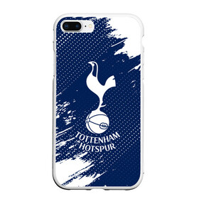 Чехол для iPhone 7Plus/8 Plus матовый с принтом TOTTENHAM HOTSPUR / Тоттенхэм в Санкт-Петербурге, Силикон | Область печати: задняя сторона чехла, без боковых панелей | club | footbal | hotspur | logo | tottenham | знак | клуб | логотип | логотипы | символ | символы | тоттенхэм | форма | футбол | футбольная | футбольный | хотспур