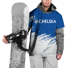 Накидка на куртку 3D с принтом CHELSEA. в Санкт-Петербурге, 100% полиэстер |  | chelsea | fc | football | football club | sport | спорт | спортивные | униформа | фирменные цвета | фк | футбол | футбольный клуб | челси