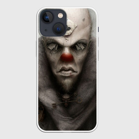 Чехол для iPhone 13 mini с принтом Hell clown в Санкт-Петербурге,  |  | адский клоун | злой клоун | клоун | крутой принт | оно | тренд