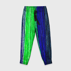 Детские брюки 3D с принтом GD в Санкт-Петербурге, 100% полиэстер | манжеты по низу, эластичный пояс регулируется шнурком, по бокам два кармана без застежек, внутренняя часть кармана из мелкой сетки | bright | colorful | fabric | texture | разноцветный | текстура | ткань | яркий