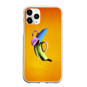 Чехол для iPhone 11 Pro Max матовый с принтом Синий банан в Санкт-Петербурге, Силикон |  | банан | без надписей | вкус | дизайн | еда | картинки | кожура | контраст | креатив | летняя | минимализм | необычный | прикол | рыжая | синий | сиреневая | теплая | фрукт | цветная | яркая