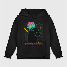 Детское худи Oversize хлопок с принтом Vaporwave Alpaca в Санкт-Петербурге, френч-терри — 70% хлопок, 30% полиэстер. Мягкий теплый начес внутри —100% хлопок | боковые карманы, эластичные манжеты и нижняя кромка, капюшон на магнитной кнопке | 80s | 80е | 90s | 90е | cute | gradient | retro | retrowave | style | sun | альпака | вапорвейв | вейпорвейв | геометрия | градиент | дым | животное | животные | лама | мех | милая | овечка | овца | паровая волна | прикол | ретро